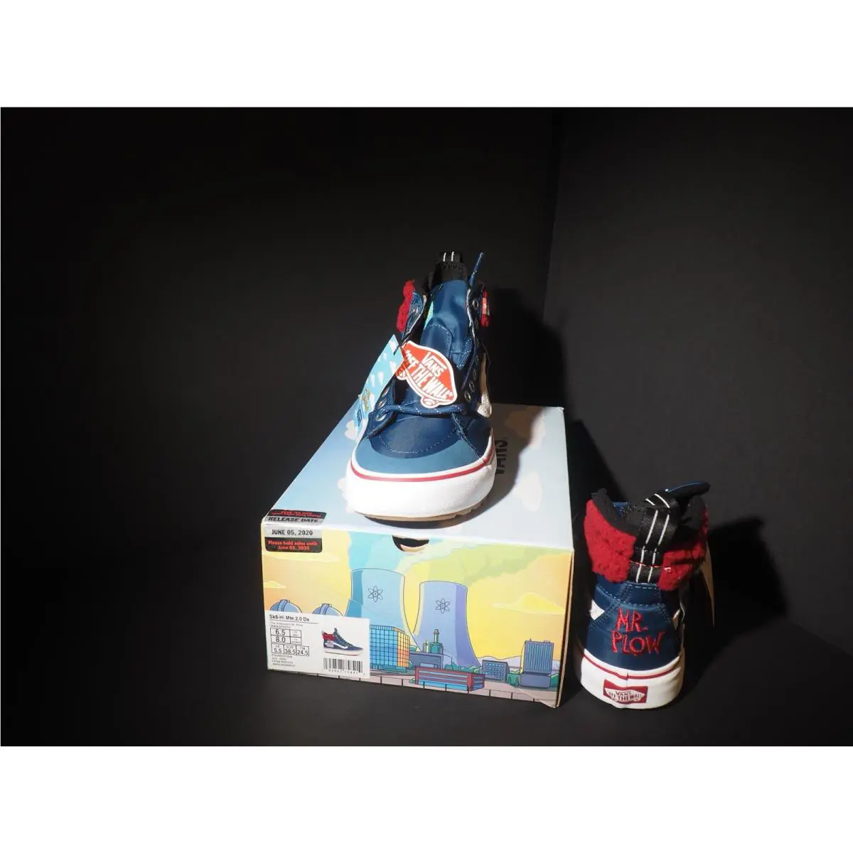 Vans shoes - VANS Sk8-Hi Mte - Mte - Blue / Red / White 3