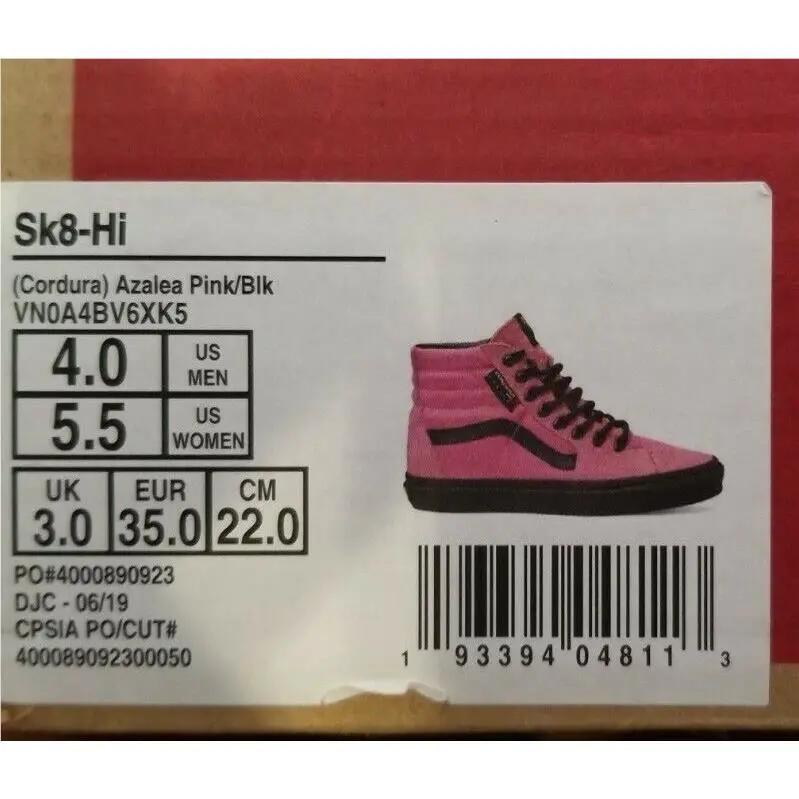 Vans shoes - Vans Sk8-Hi - Pink 4