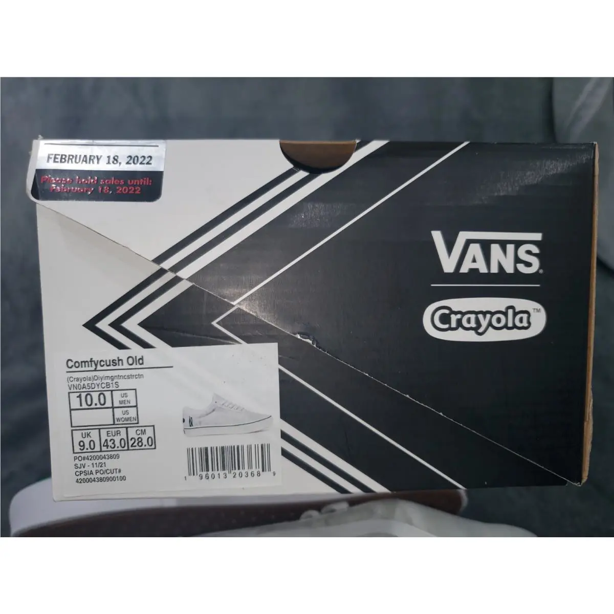 Vans shoes - Gray (UPC: 196013203689) 7