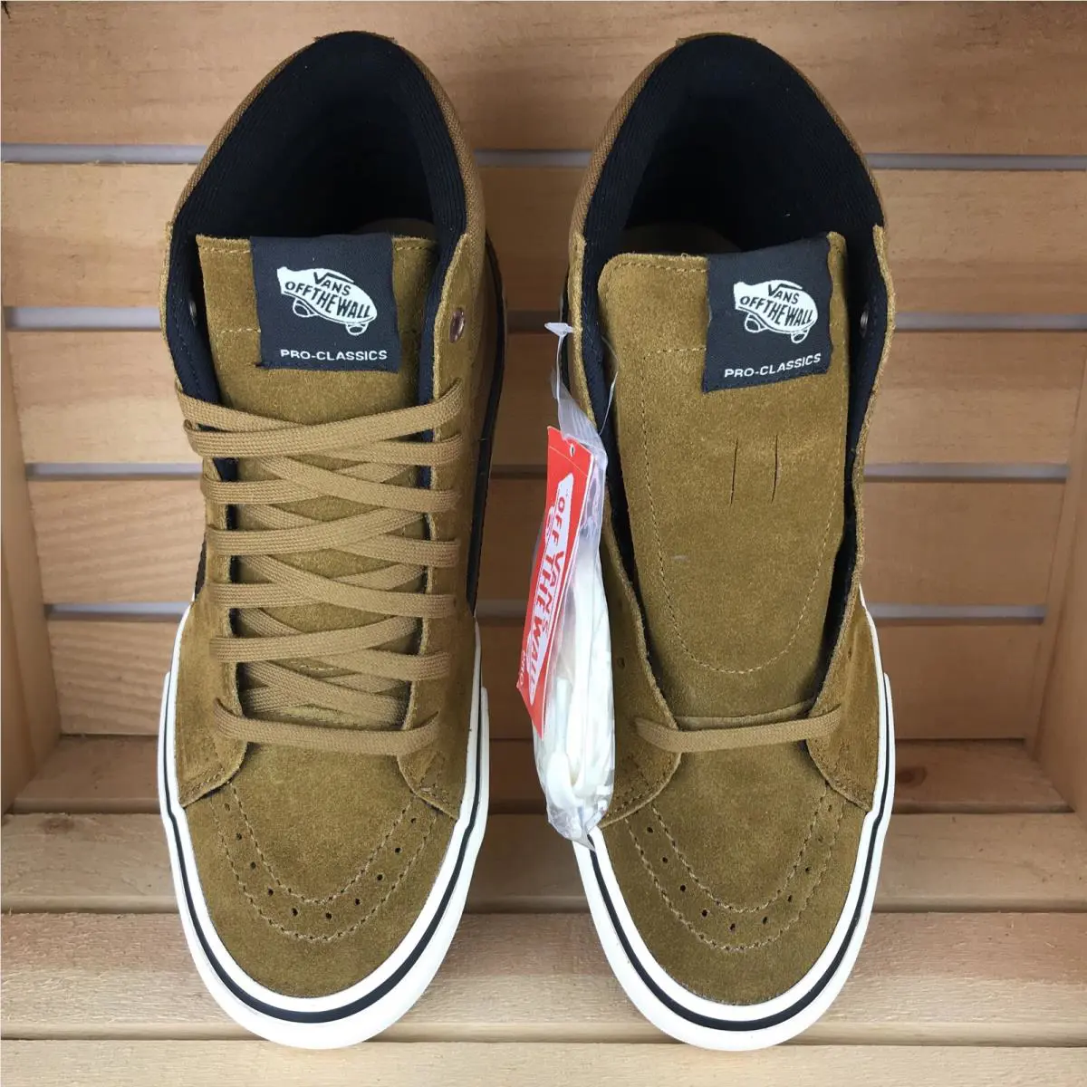 Vans shoes - VANS Sk8-Hi Pro - Pro - Bronze / Antique / White / Black, Manufacturer: Bronze / Antique (UPC: 0192828714174) 1