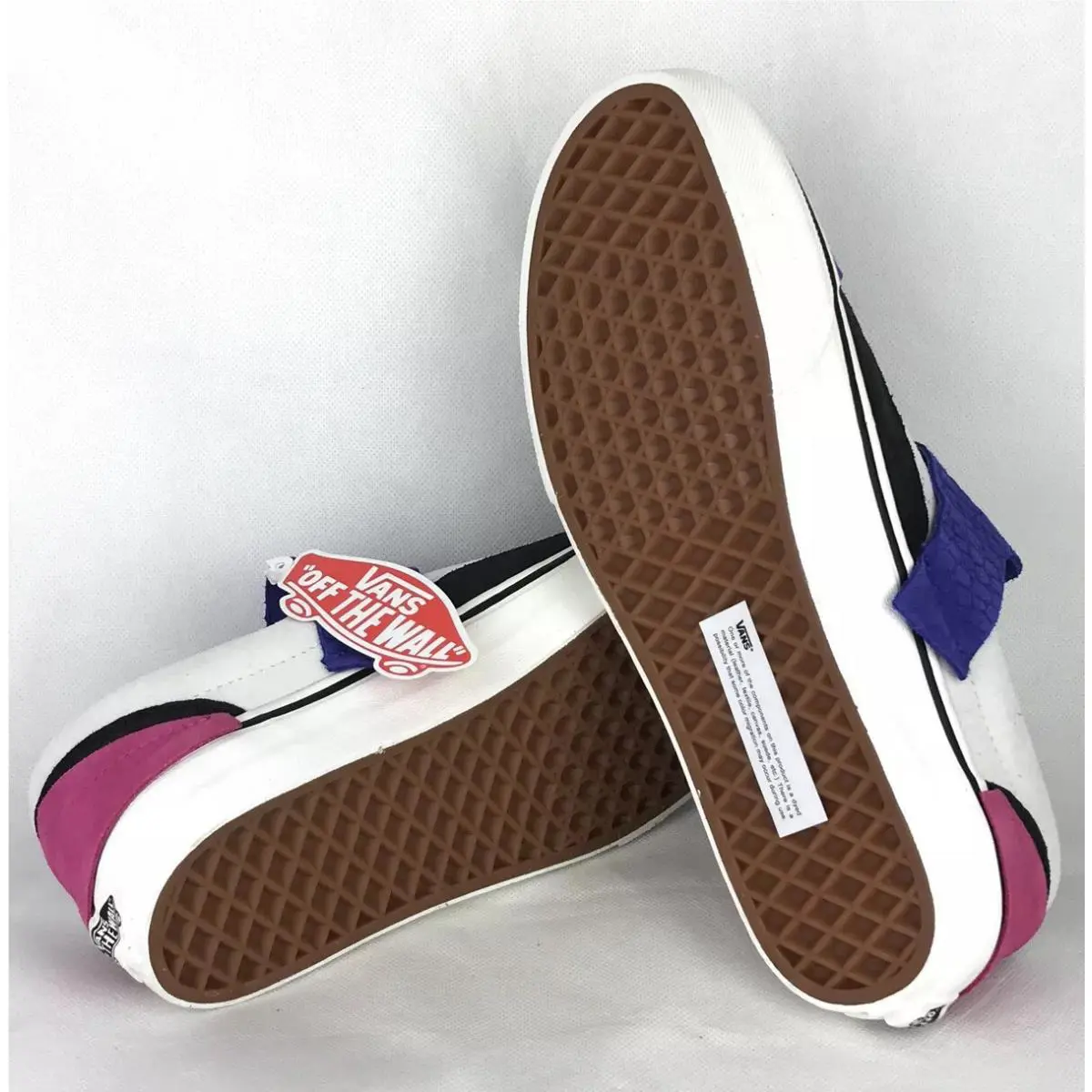 Vans shoes - VANS Era Origami - Era Origami - Multicolor - White / Black / Pink / Purple (UPC: 0194116266365) 3