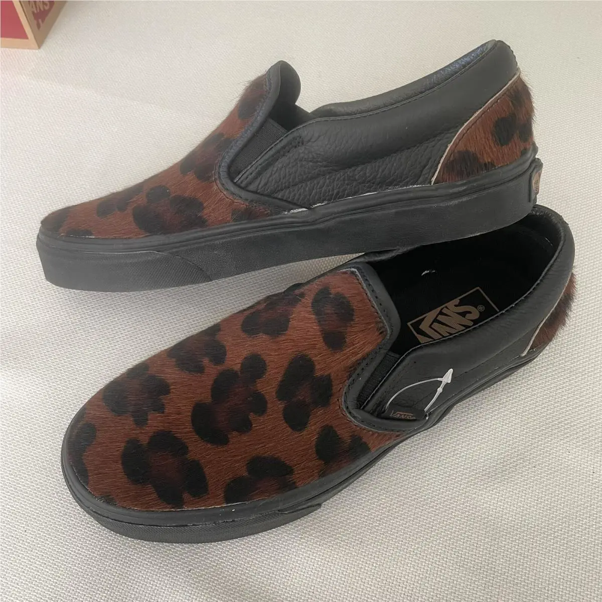Vans shoes - VANS Slip On - Slip - VN0A7VCFAB0 - Brown/Black 2