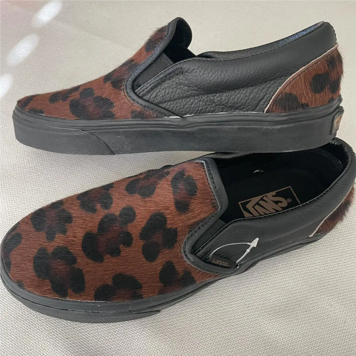 Vans shoes - VANS Slip On - Slip - VN0A7VCFAB0 - Brown/Black 3