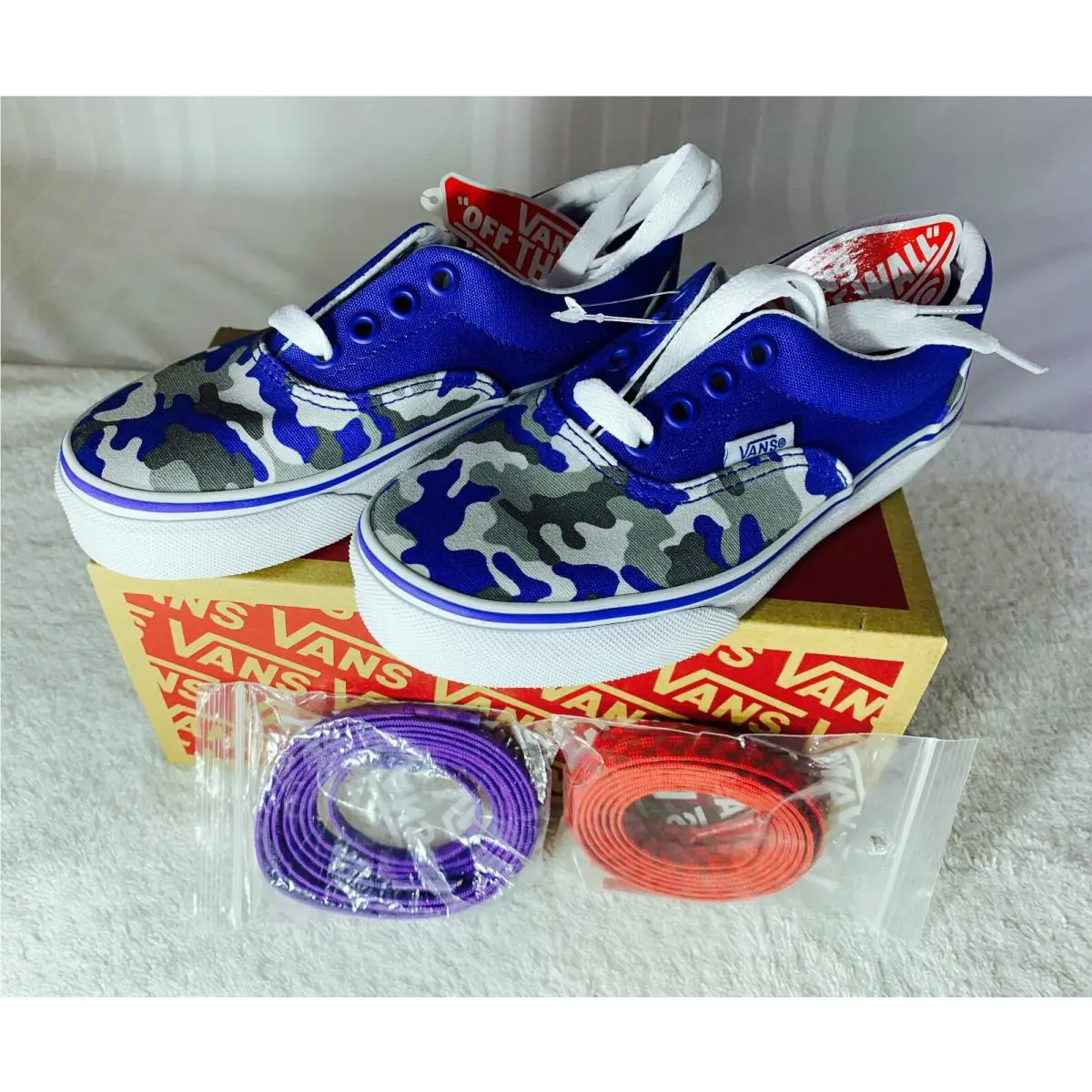 Vans shoes - Vans Era 01497715 - Era - Primary Camo (Blue) (UPC: 0195440328859) 2