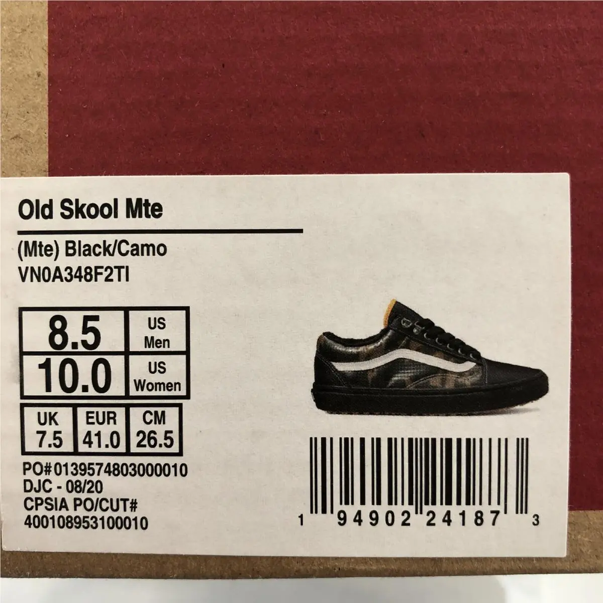 Vans shoes - Old Skool MTE - Old Skool MTE - Camo 8