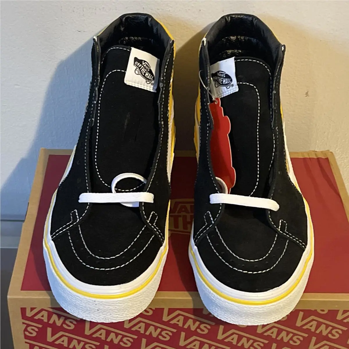 Vans shoes - Vans Sk8-Hi Bolt - Bolt - Yellow 0