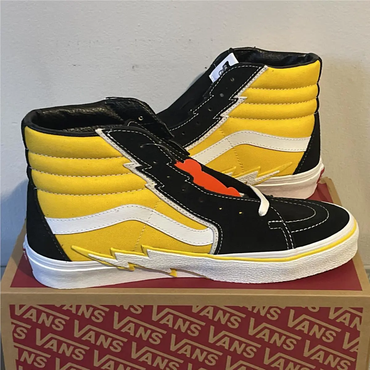 Vans shoes - Vans Sk8-Hi Bolt - Bolt - Yellow 1