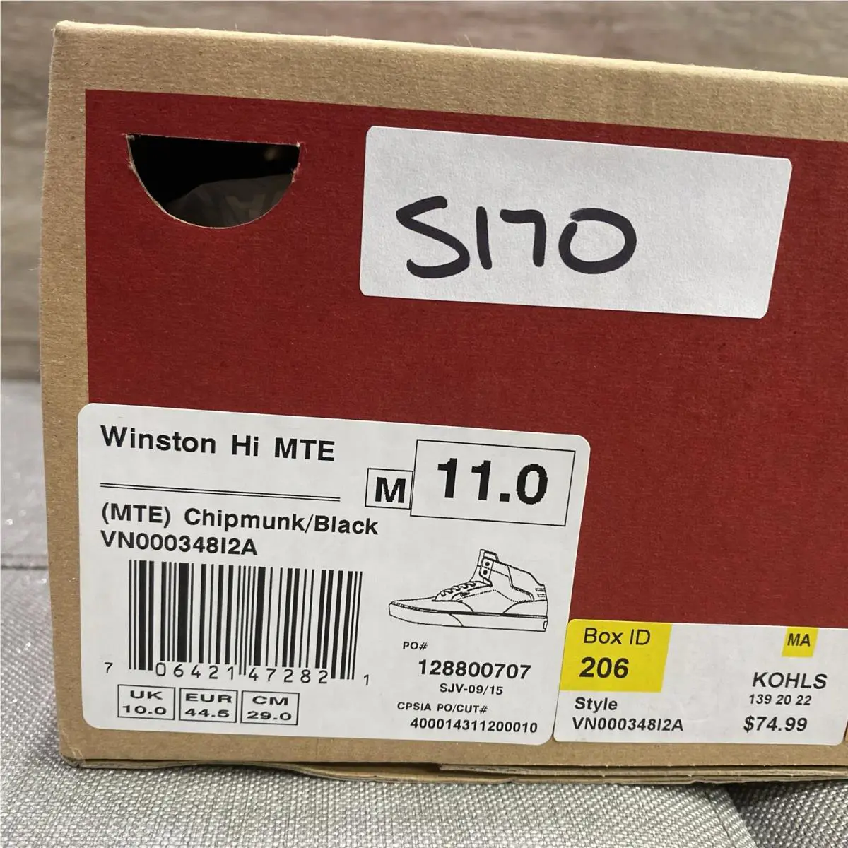 Vans shoes - VANS Winston - Winston - VN00034812A - Brown 6