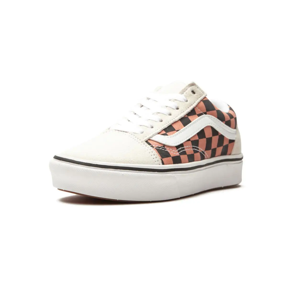 Vans shoes - CHECK LEOPARD cream / pink / black / green / yello 2