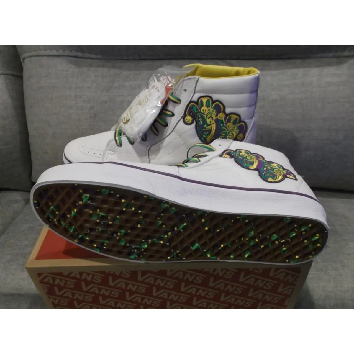 Vans shoes - VANS Sk8-Hi - VN0A7Q5NWC6 - White (UPC: 196244502131) 1