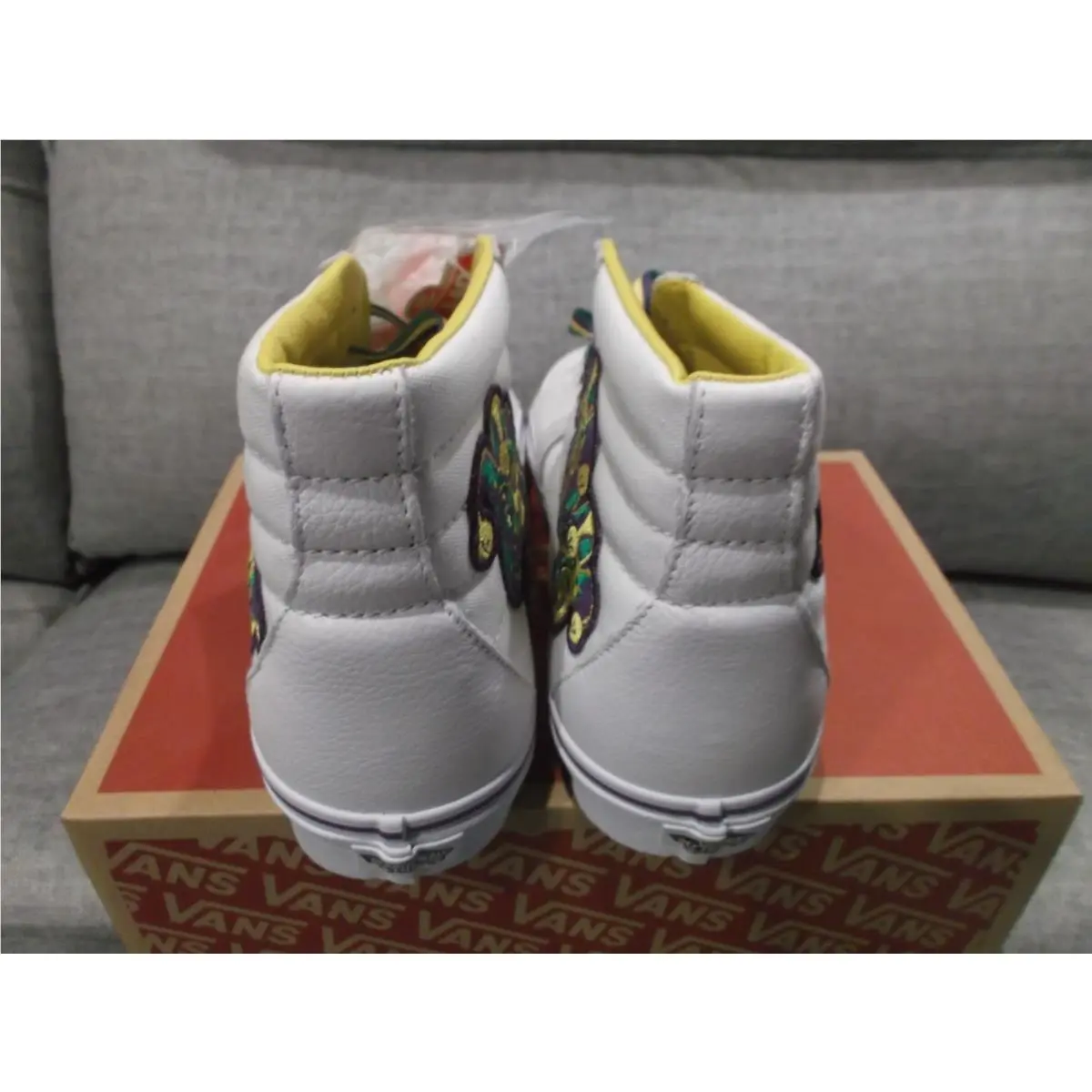 Vans shoes - VANS Sk8-Hi - VN0A7Q5NWC6 - White (UPC: 196244502131) 3