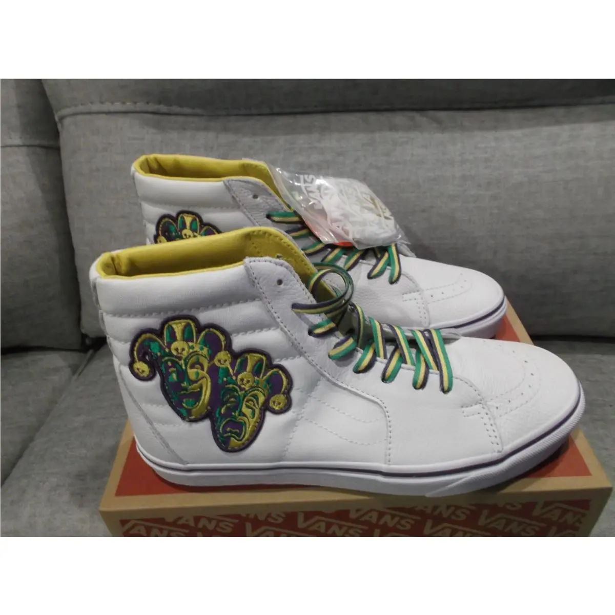 Vans shoes - VANS Sk8-Hi - VN0A7Q5NWC6 - White (UPC: 196244502131) 4