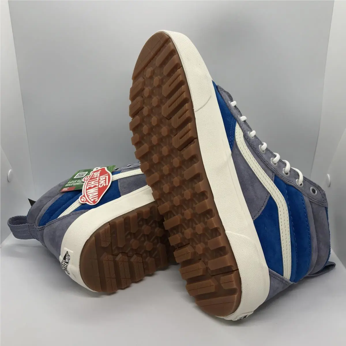 Vans shoes - VANS Sk8-Hi Mte - Mte - Blue Block / Marshmallow - White / Gray - Grey, Manufacturer: Blue Block / Marshmallow (UPC: 0194902287925) 3