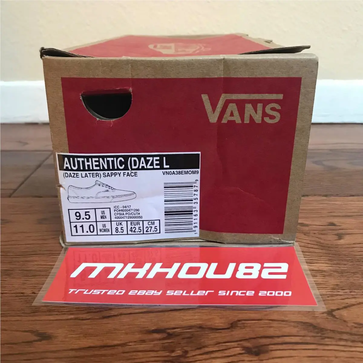 Vans shoes - Authentic - Authentic - Black (UPC: 191163357879) 6