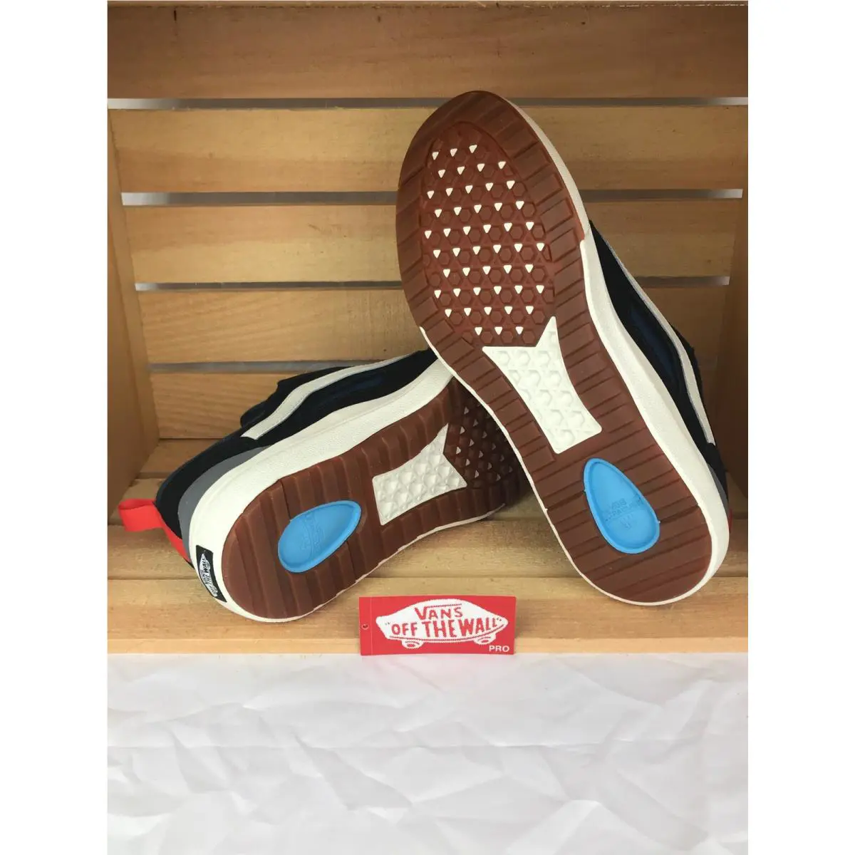 Vans shoes - VANS UltraRange - UltraRange - Gibralter Sea Marshmallow Blue Black Gray Grey, Manufacturer: Gibralter Sea / Marshmallow (UPC: 0194112430432) 4