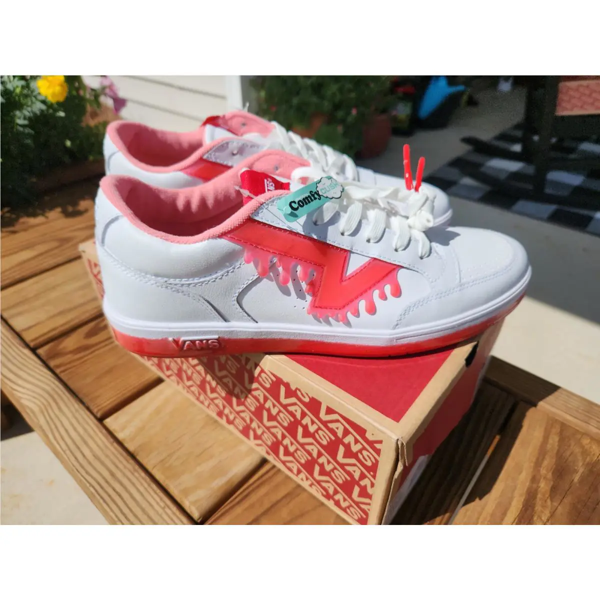 Vans shoes - VANS Lowland - Lowland - Red 1