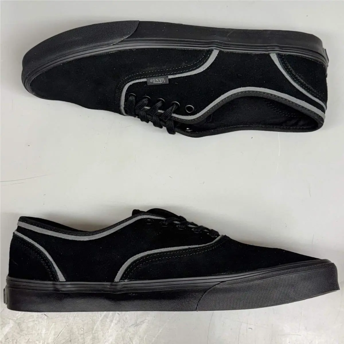 Vans shoes - VN000D6DDE2 - VN000D6DDE2 - Black/Gray (UPC: 197643207573) 4