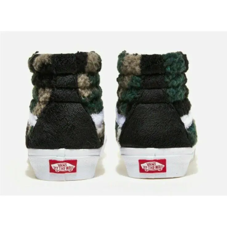 Vans shoes - BLACK/GREEN/BROWN/WHITE - CAMOUFLAGE 5