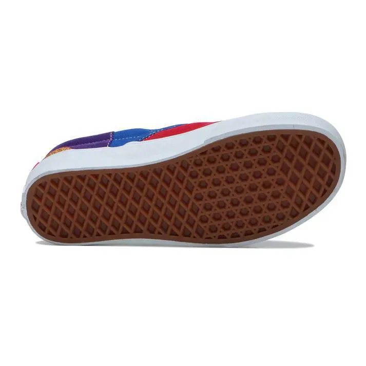Vans shoes - multi Patchwork red blue gold green yellow purple 4