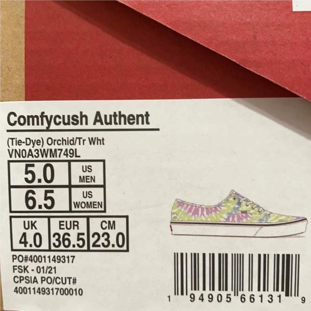 Vans shoes - VANS ComfyCush - ComfyCush - Blue 9