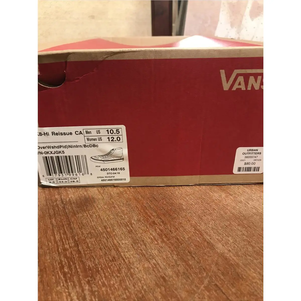 Vans shoes - VANS Sk8-Hi - VN-0KXJGK5 - Black 10
