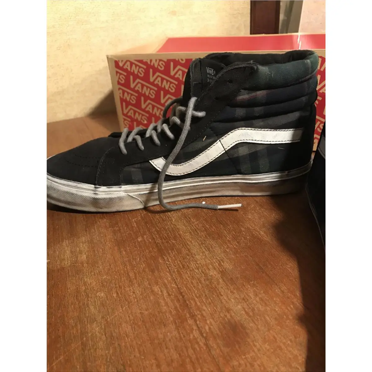 Vans shoes - VANS Sk8-Hi - VN-0KXJGK5 - Black 5