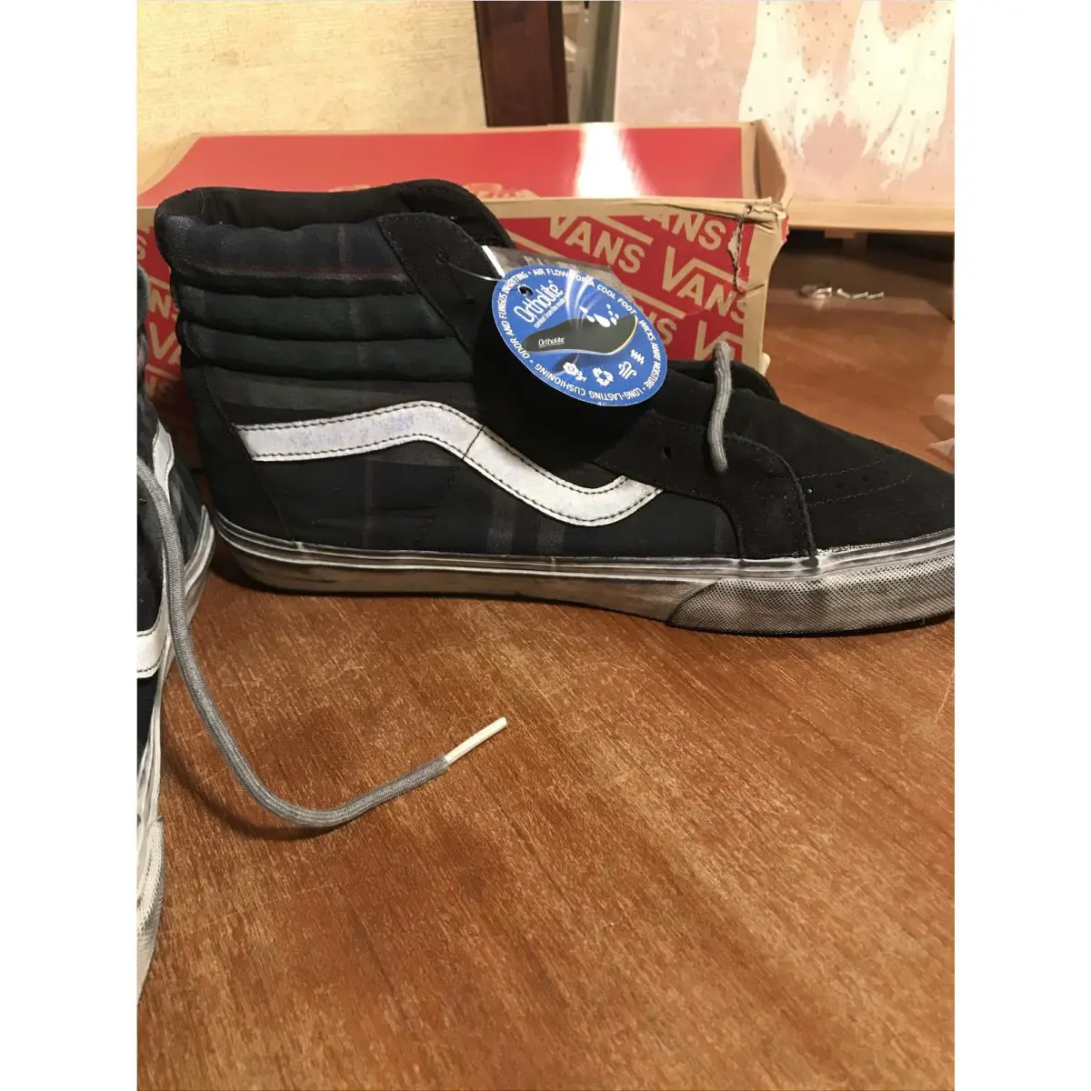Vans shoes - VANS Sk8-Hi - VN-0KXJGK5 - Black 6