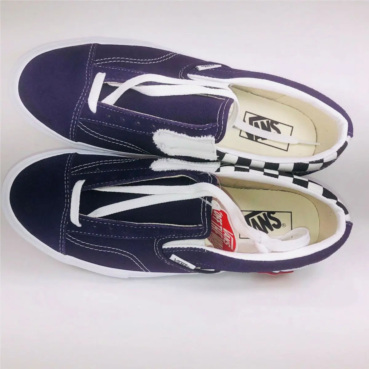 Vans shoes - VANS Slip On - Slip - VN0A3WM5VO3 - Blue (UPC: 0192825163319) 0