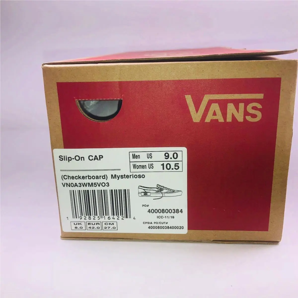 Vans shoes - VANS Slip On - Slip - VN0A3WM5VO3 - Blue (UPC: 0192825163319) 7