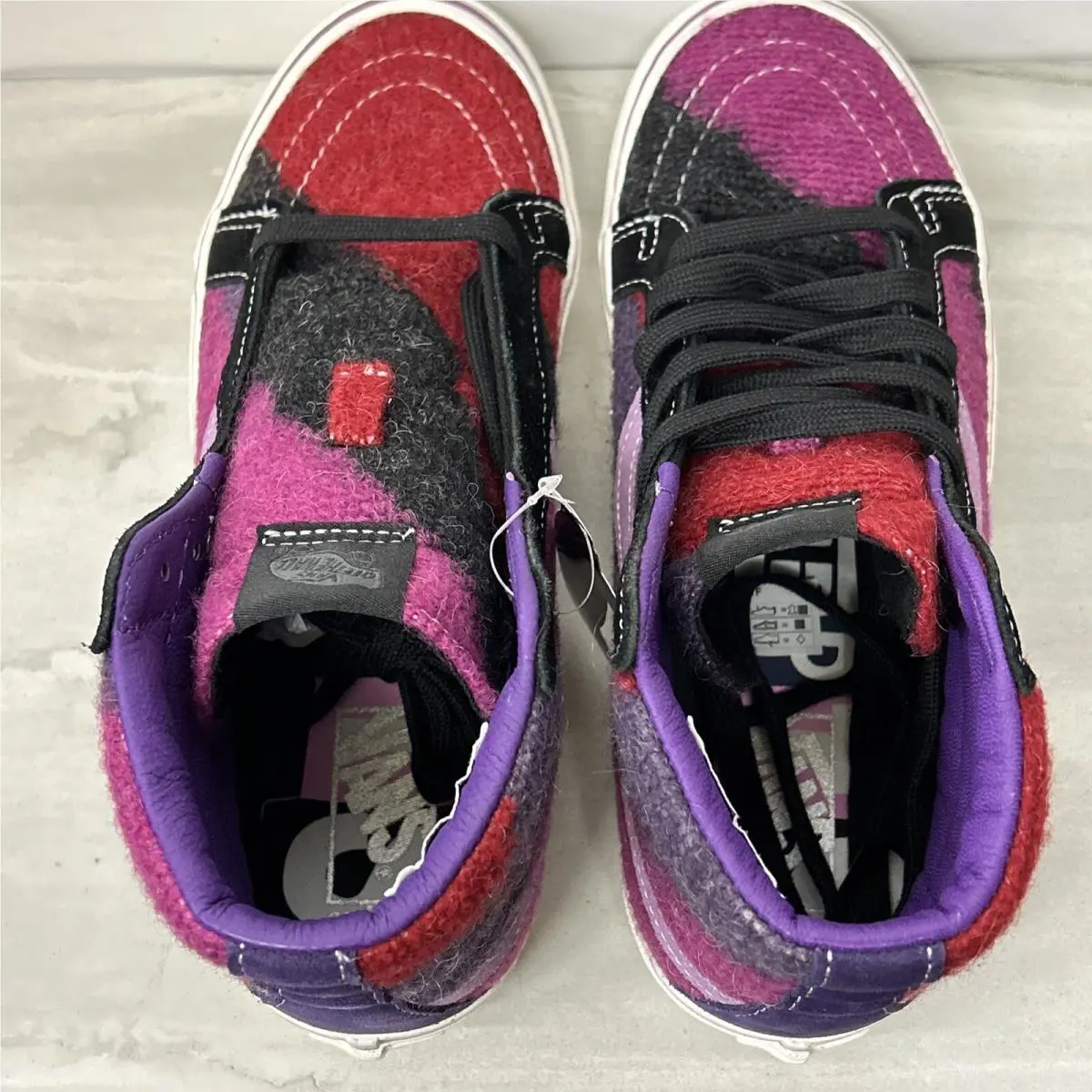 Vans shoes - VANS Sk8-Hi - VN0A4BVB04G - Purple 4