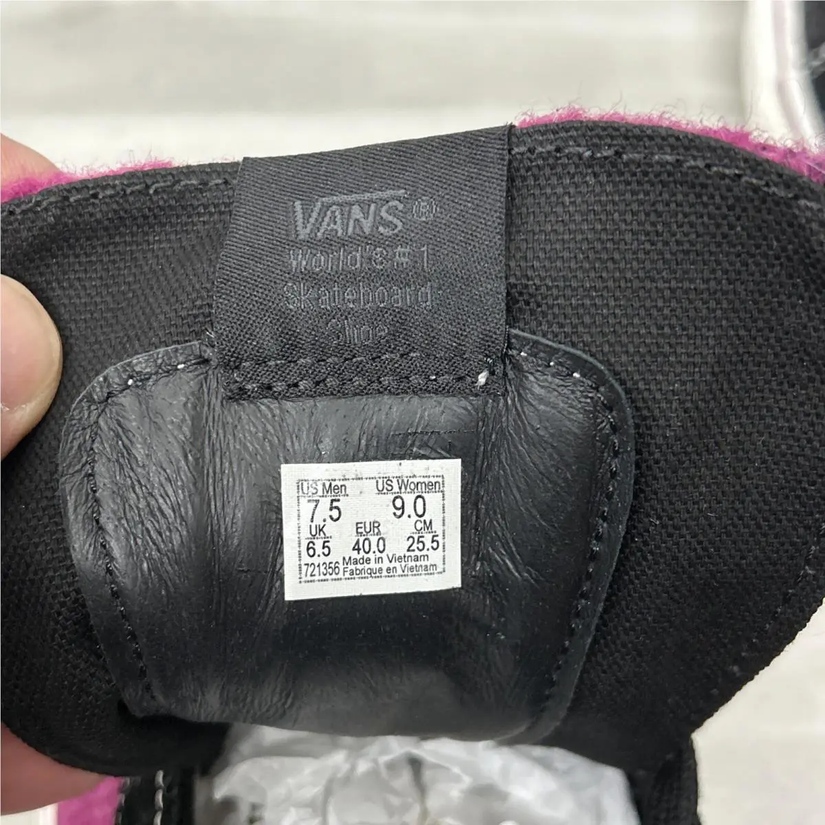 Vans shoes - VANS Sk8-Hi - VN0A4BVB04G - Purple 9