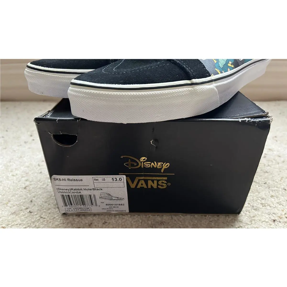 Vans shoes - VANS High Top - High Top - Sk8-Hi Reissue - Black (UPC: 0706421527743) 8