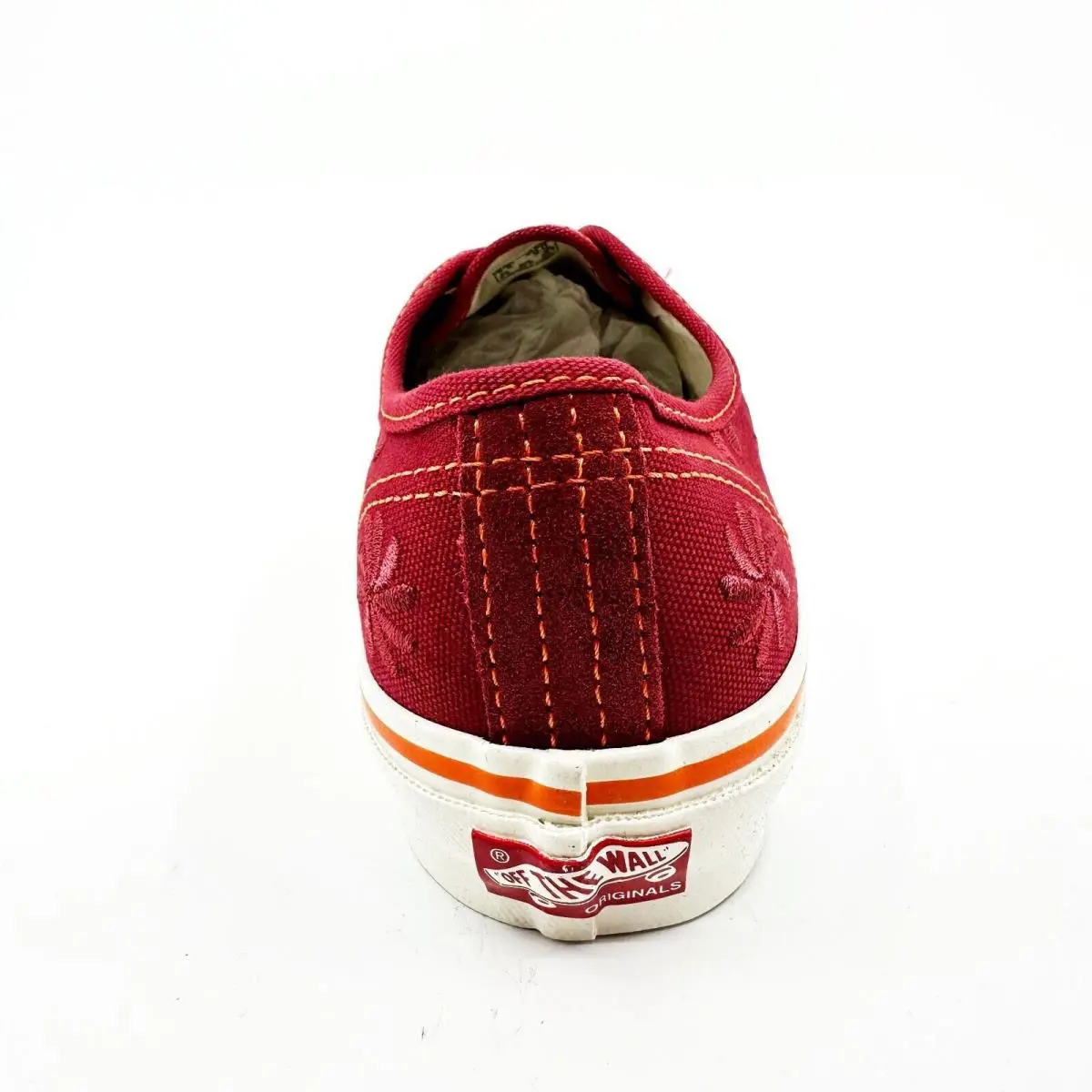 Vans shoes - VANS Authentic LX - Authentic - VN0A4BV94IE - Red 3