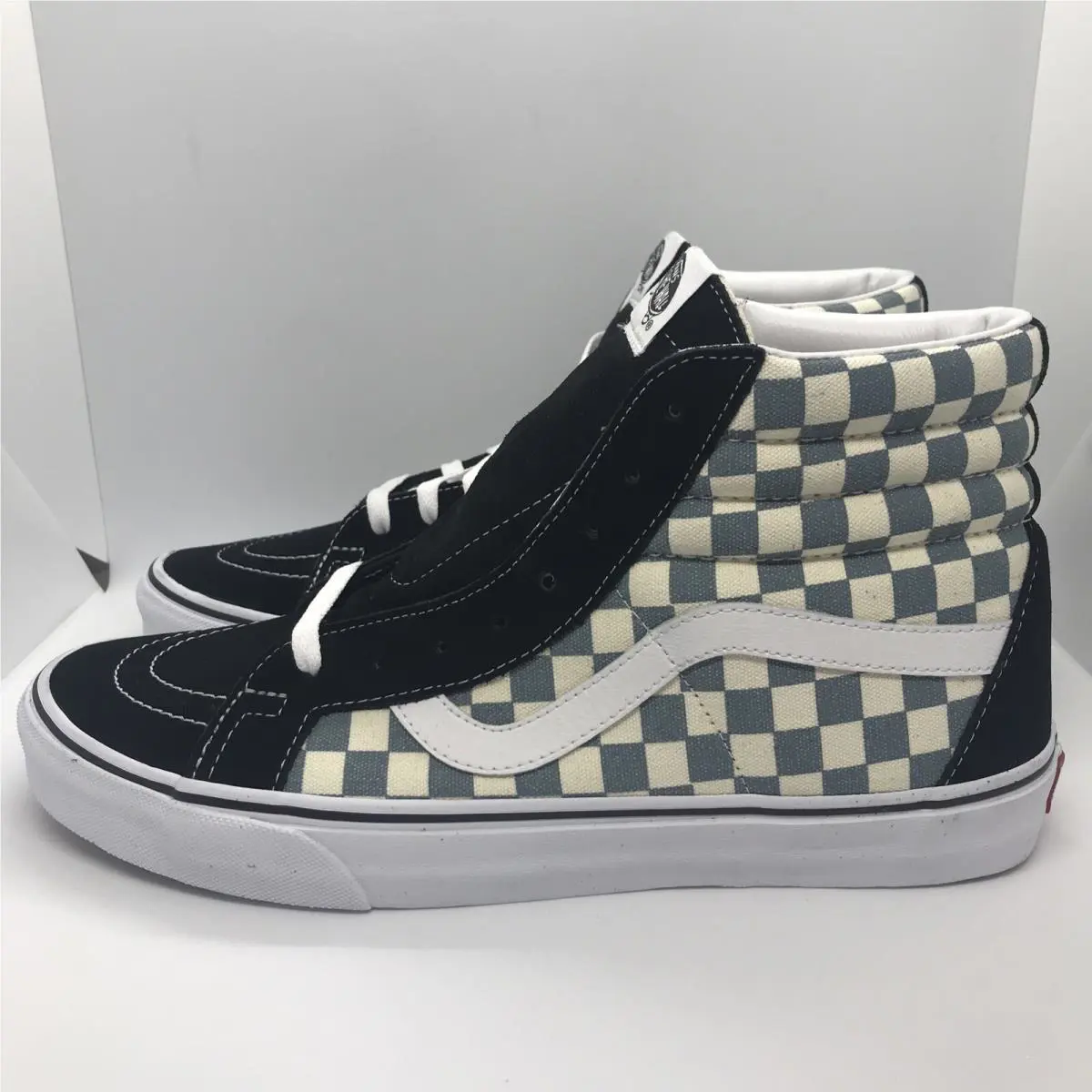 Vans shoes - Vans Sk8 Hi - VN0003CAIB7 - Black Citadel Blue White, Manufacturer: Black / Citadel (UPC: 0757969134573) 1
