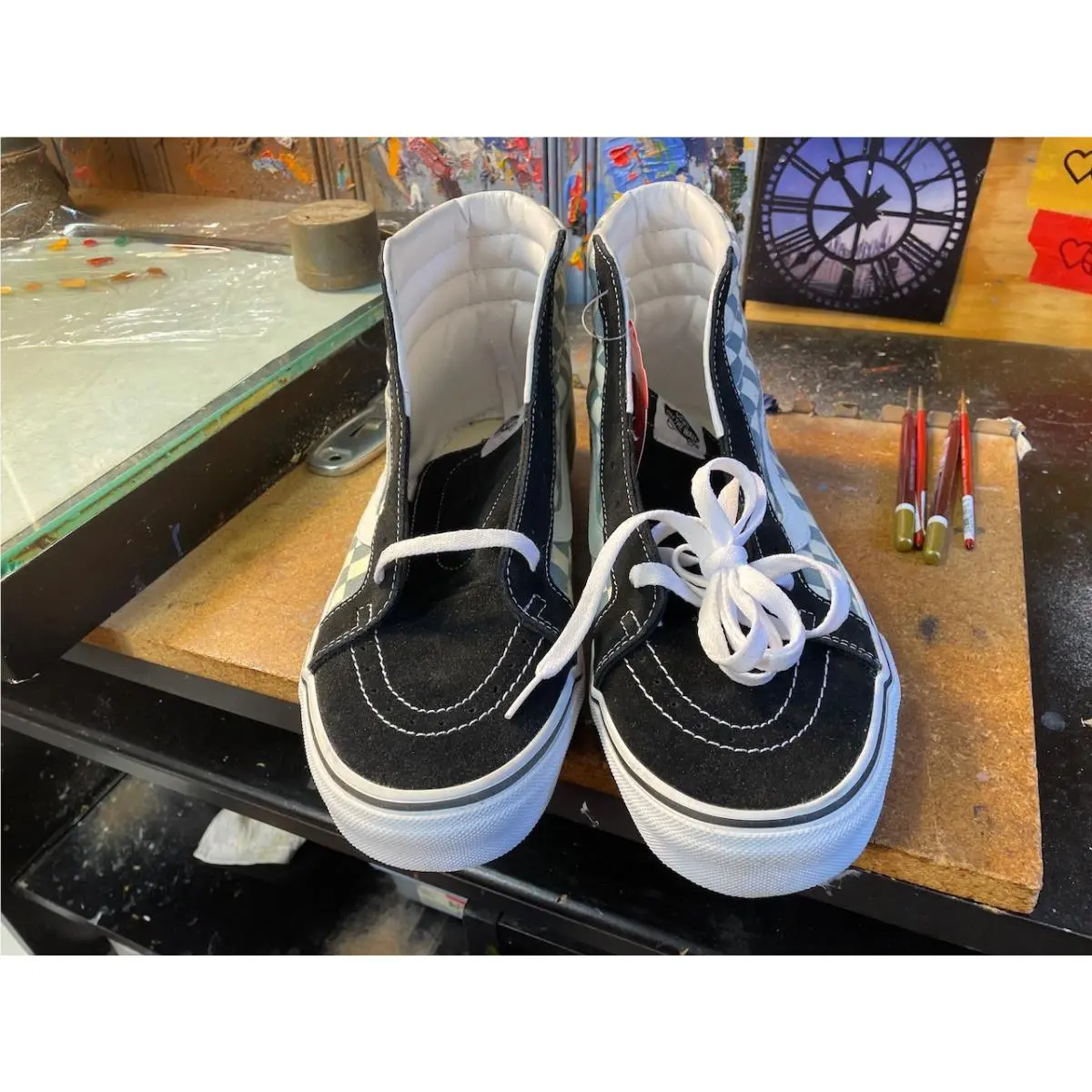 Vans shoes - VANS Sk8-Hi - VN0003CAIB7 - Multicolor 0