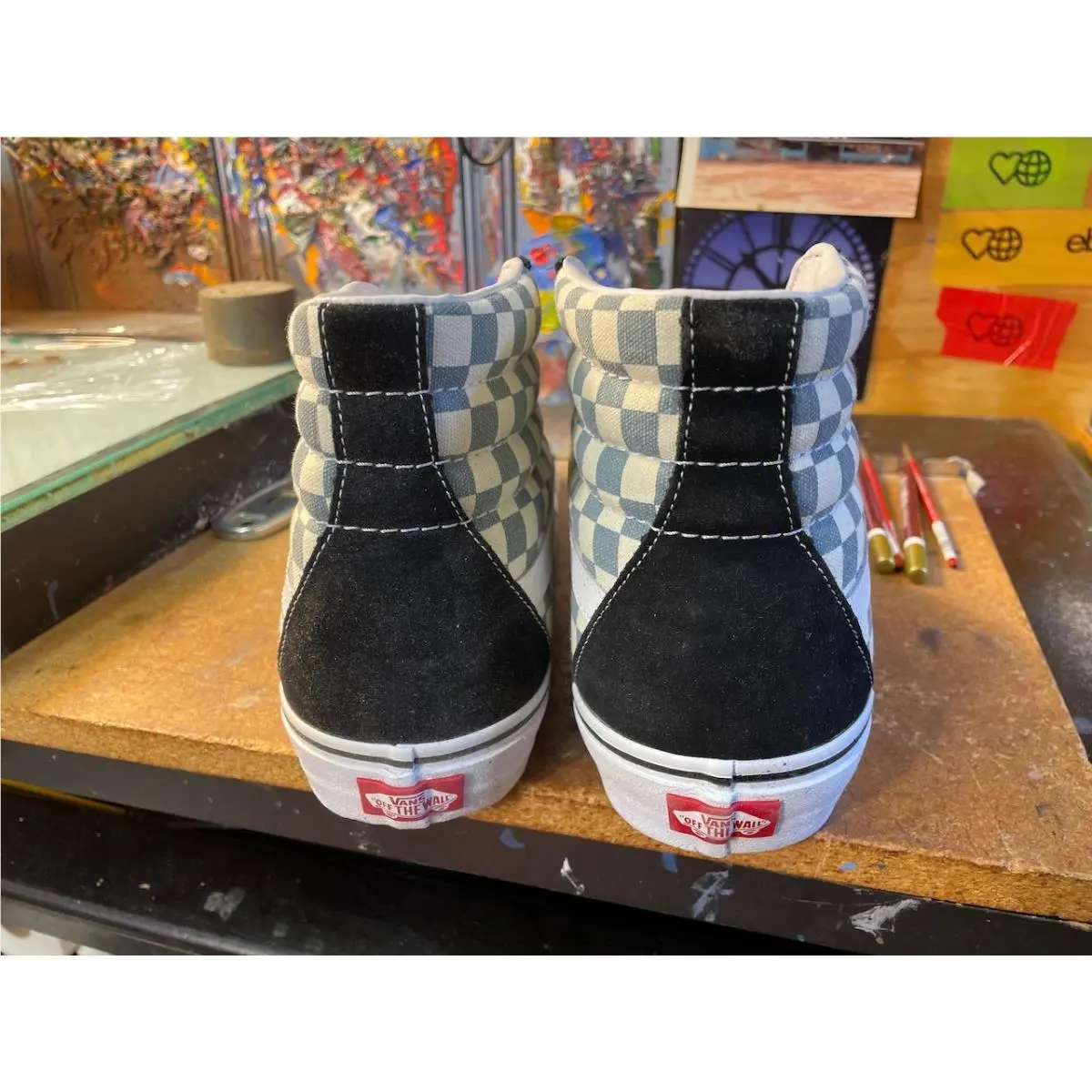 Vans shoes - VANS Sk8-Hi - VN0003CAIB7 - Multicolor 4