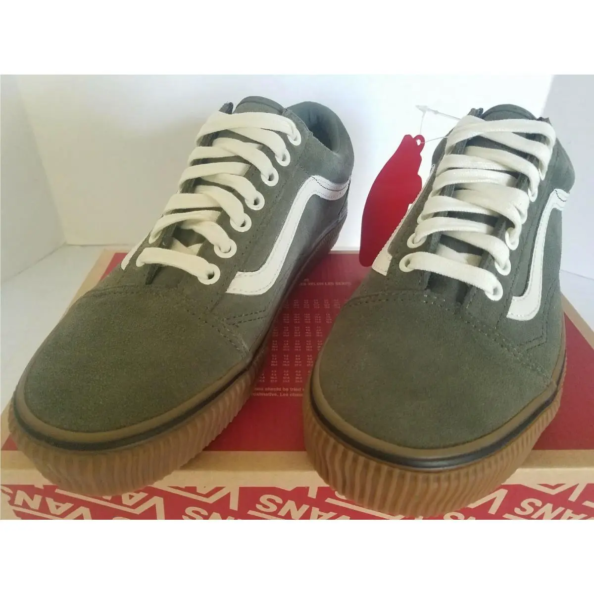 Vans Old Skool Dusty Olive . . Womens Size: 9