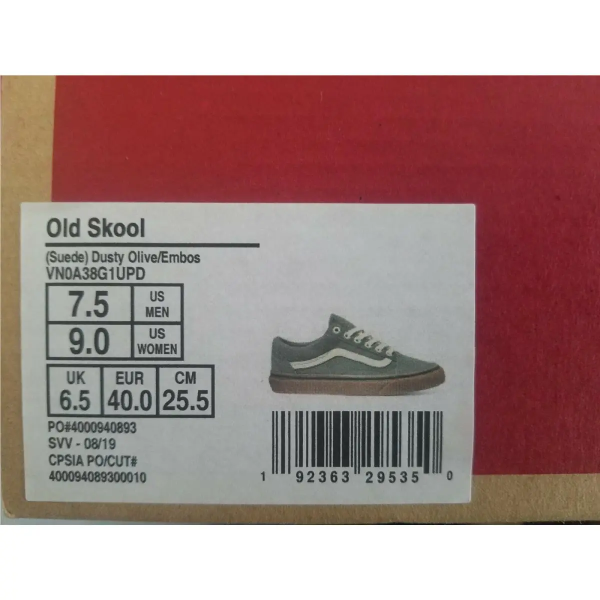 Vans shoes - Vans Old Skool - Old Skool - Green 7