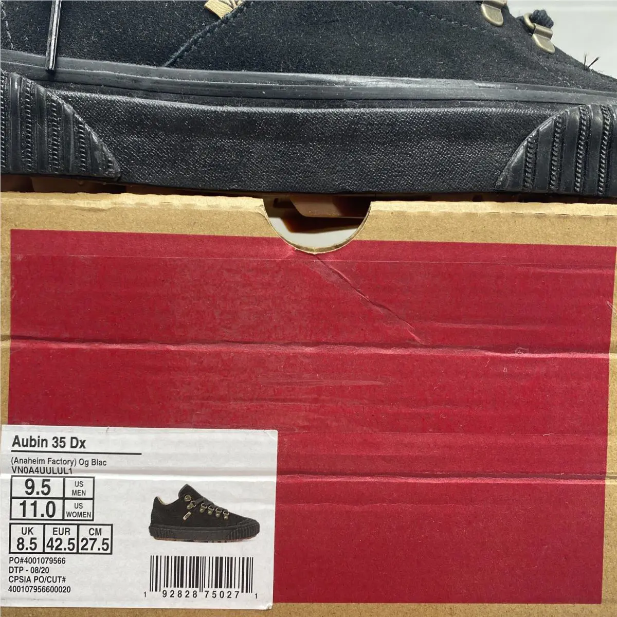 Vans shoes - VANS Aubin 35 DX - Aubin - VN04UULUL1 - OG Black / Black (UPC: 0192828750271) 5