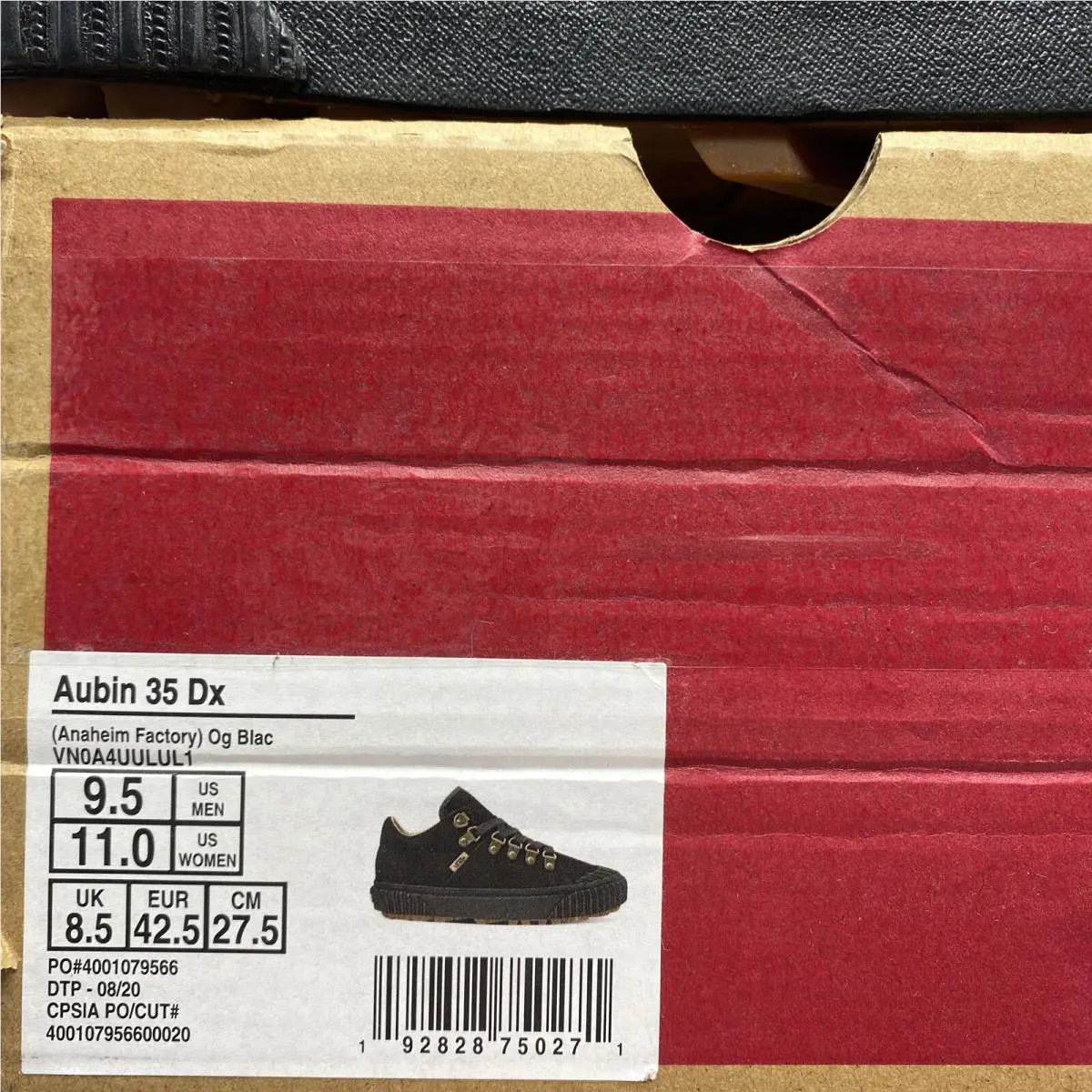 Vans shoes - VANS Aubin 35 DX - Aubin - VN04UULUL1 - OG Black / Black (UPC: 0192828750271) 6