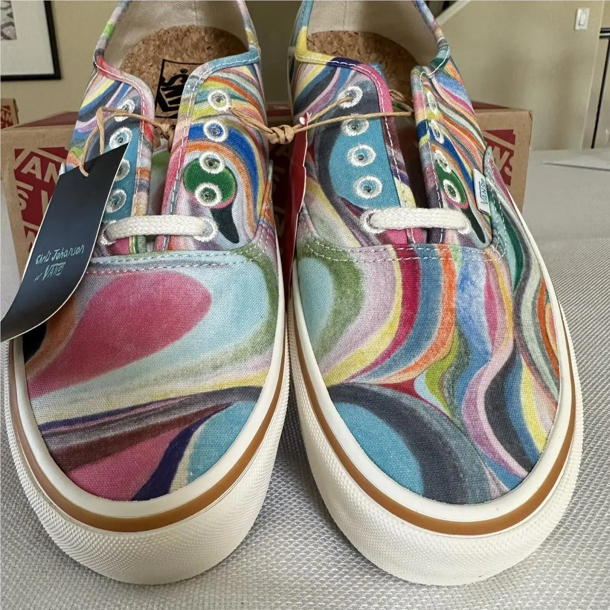 Vans shoes - Chris Johanson - Chris Johanson - Blue 2