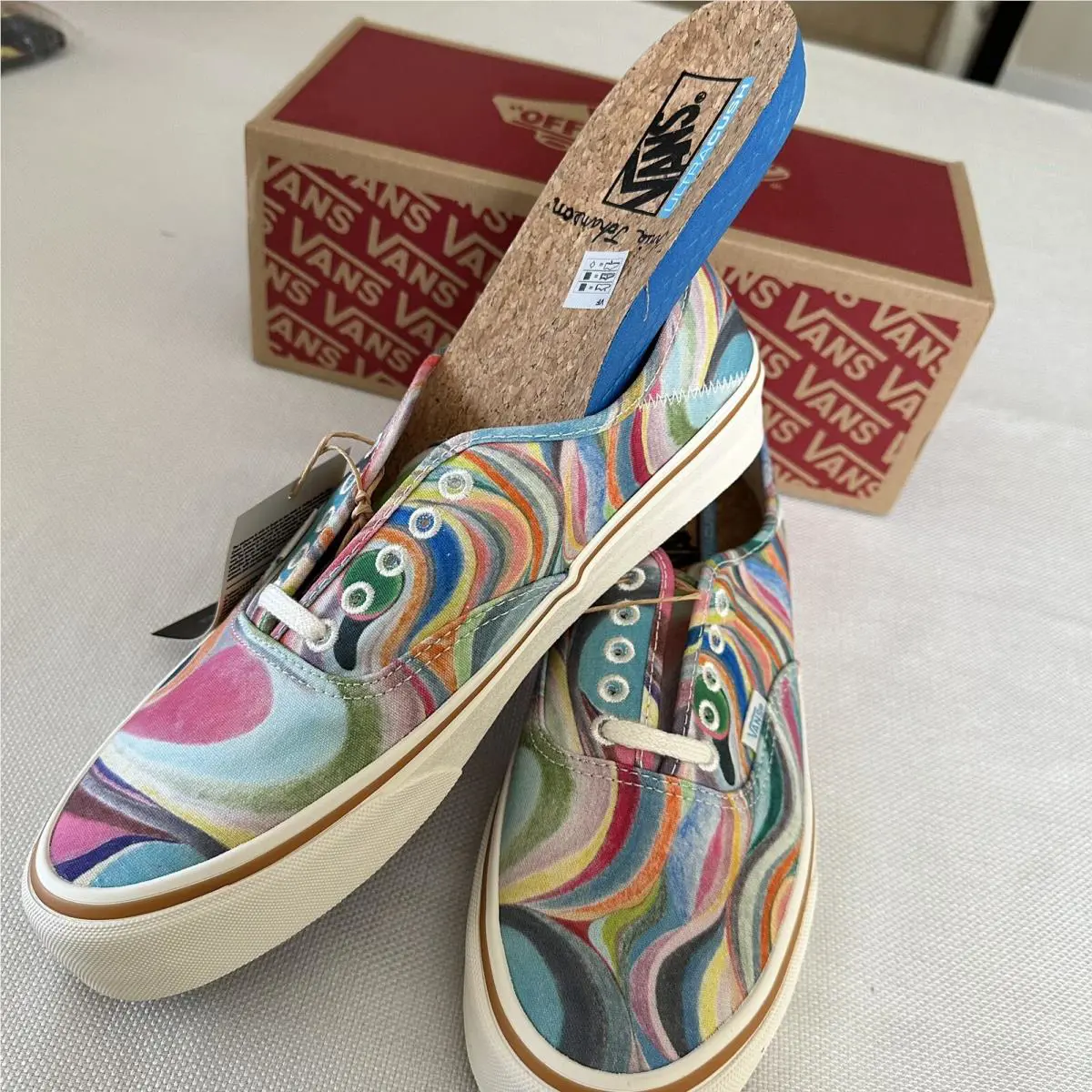Vans shoes - Chris Johanson - Chris Johanson - Blue 3