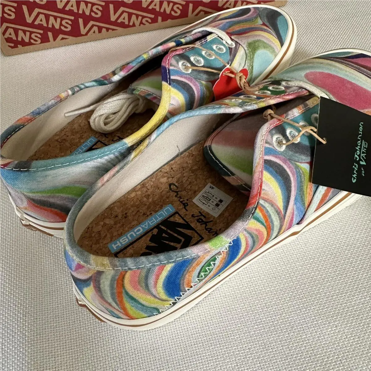 Vans shoes - Chris Johanson - Chris Johanson - Blue 6