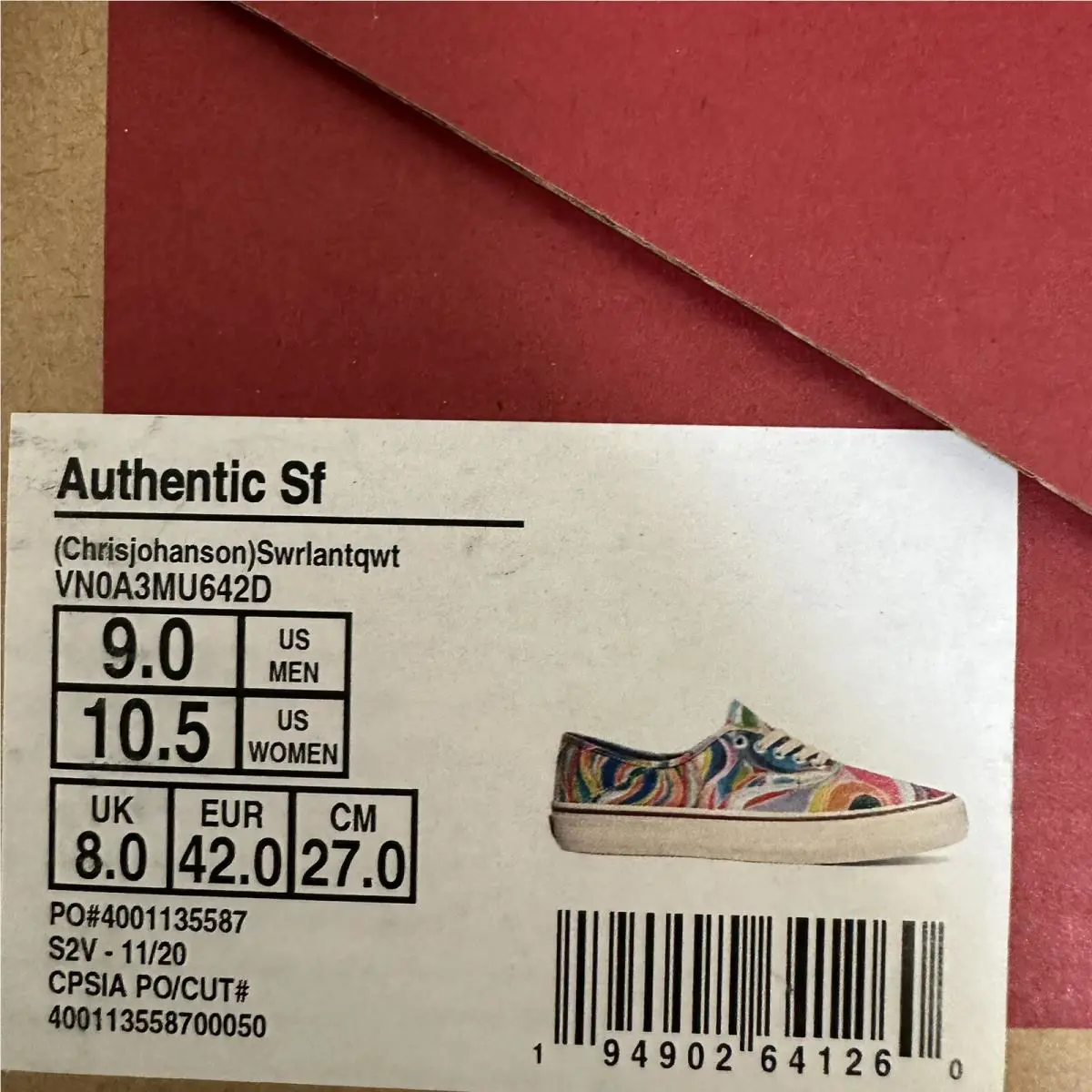 Vans shoes - Chris Johanson - Chris Johanson - Blue 7