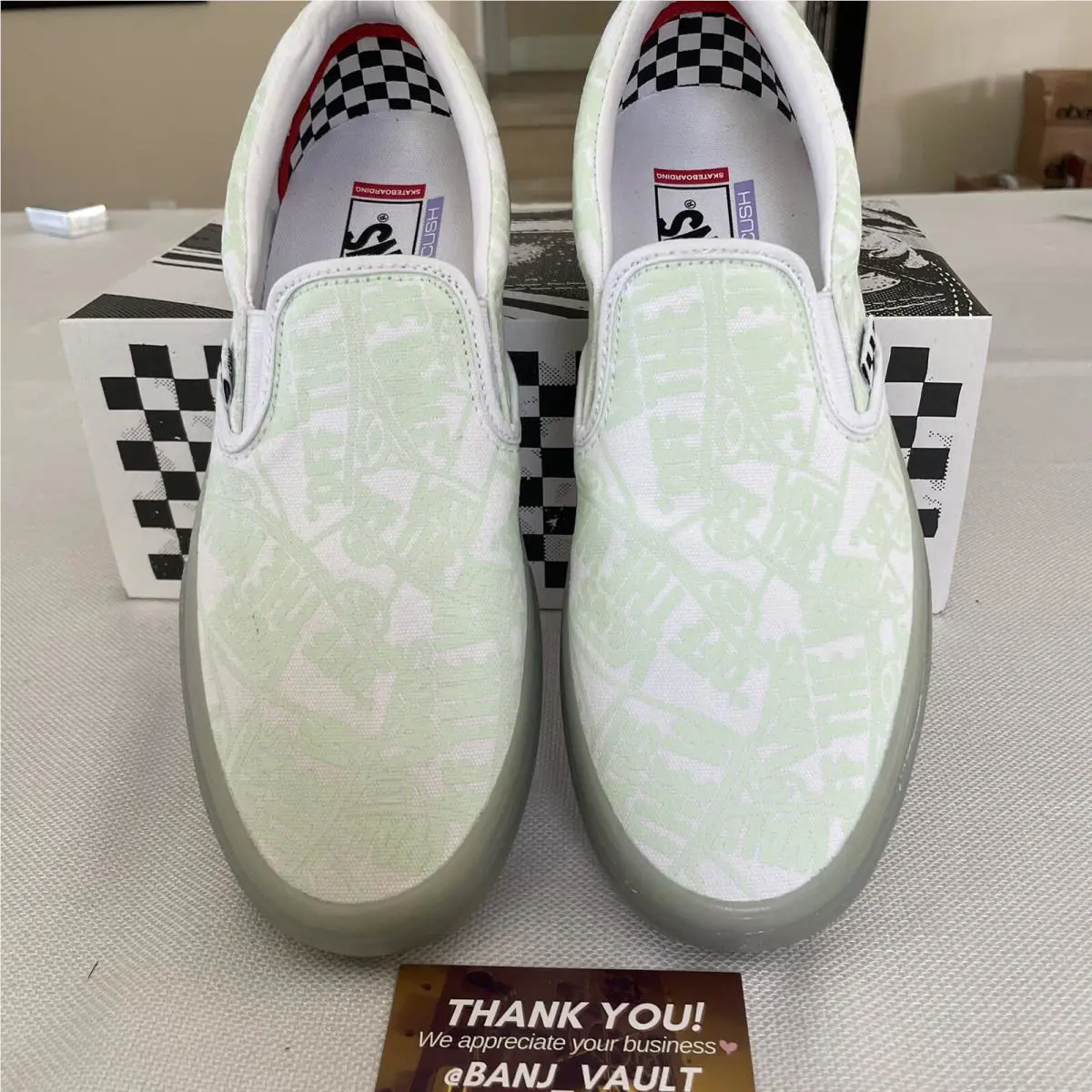 Vans shoes - Vans Classic Slip-On - Classic - VN0A5FCA5RM - White 3