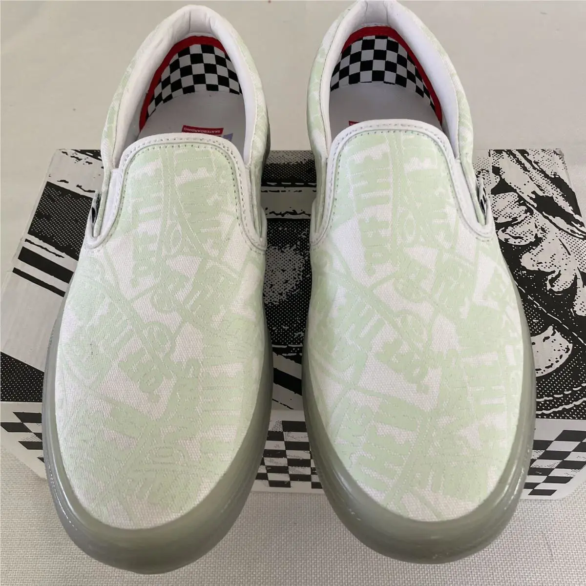 Vans shoes - Vans Classic Slip-On - Classic - VN0A5FCA5RM - White 4