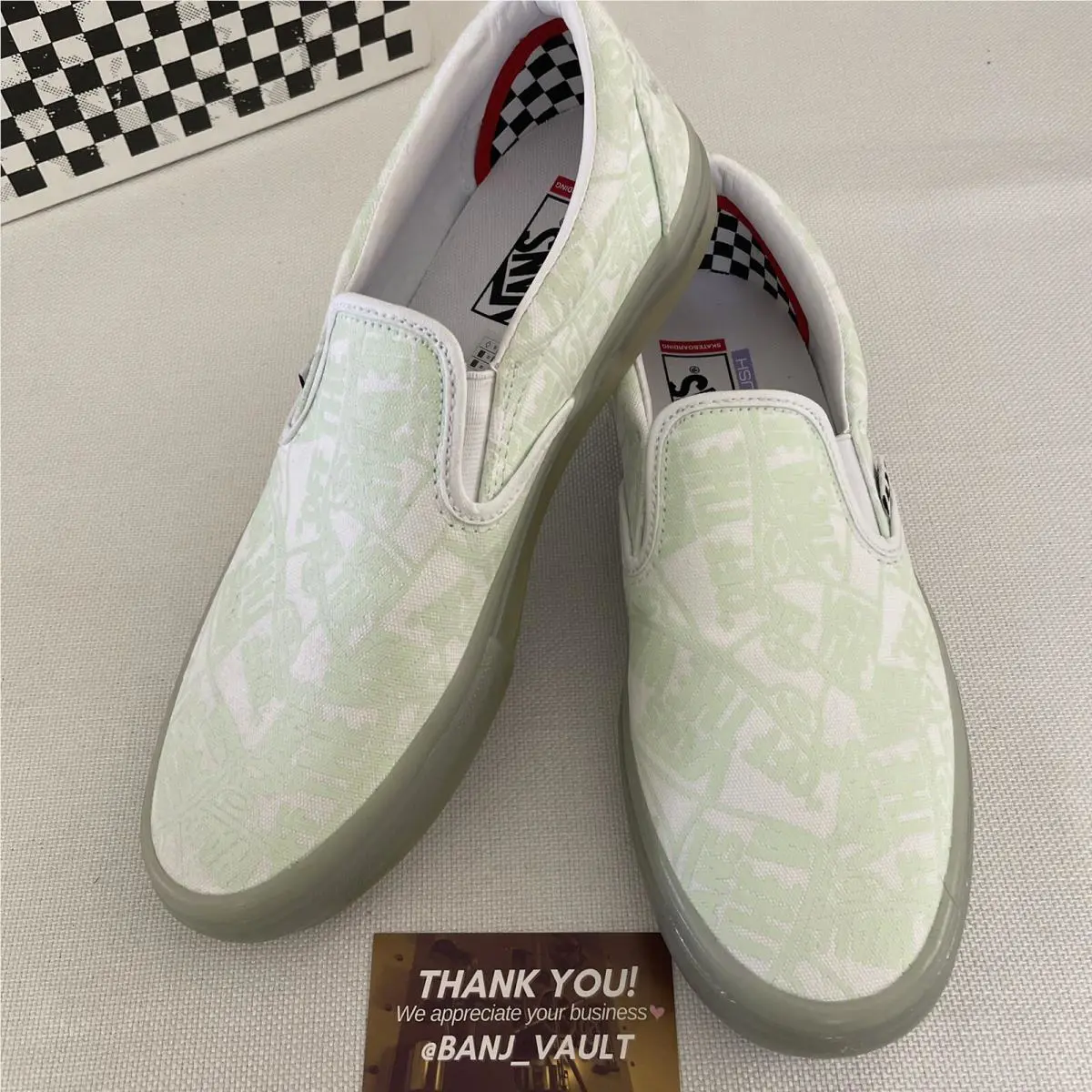 Vans shoes - Vans Classic Slip-On - Classic - VN0A5FCA5RM - White 7