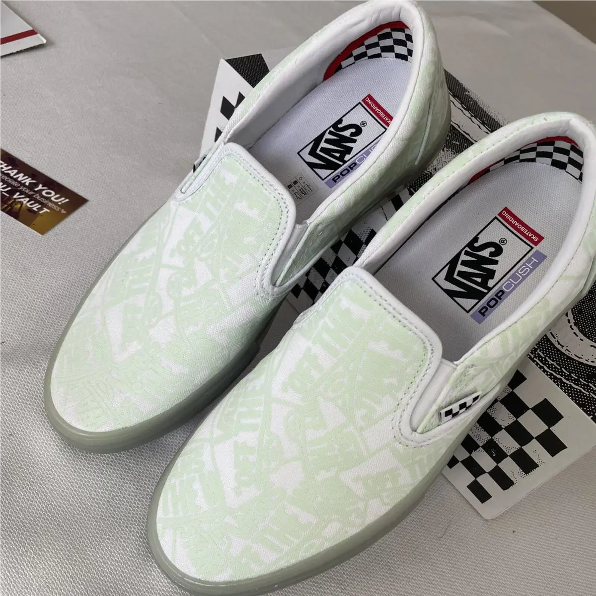 Vans shoes - Vans Classic Slip-On - Classic - VN0A5FCA5RM - White 2