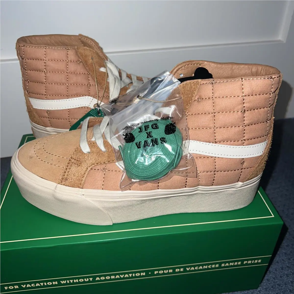 Vans shoes - VANS SK8 - VN0007PWCAM - Beige 0
