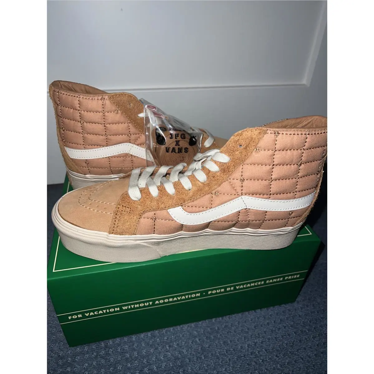 Vans shoes - VANS SK8 - VN0007PWCAM - Beige 2